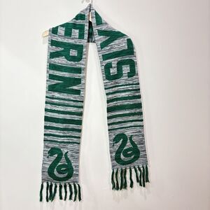 Slytherin Scarf The Wizarding World Of Harry Potter Universal Studio Green Gray